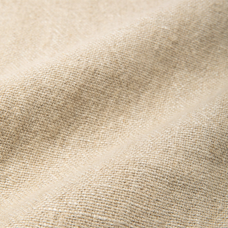 Linen Flange Cushion Cover 450 x 450  Natural