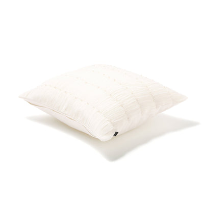 Organdy Pearl  Cushion Cover 450 x 450  White