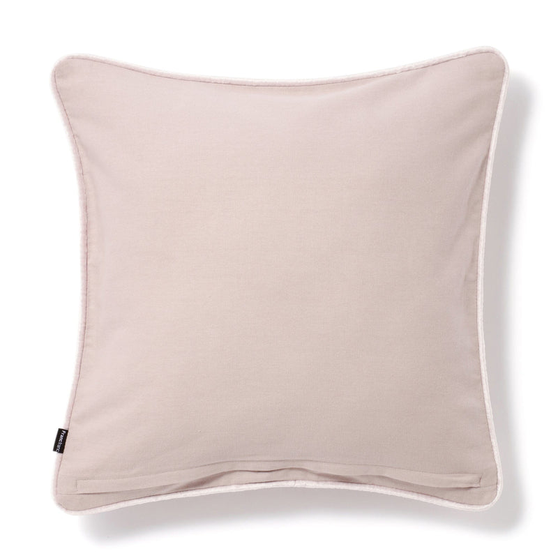 Quilt Flower Cushion Cover 450 x 450  Light Purple