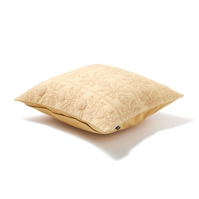 Ethnic Quilt Cushion Cover 450 x 450  Yellow