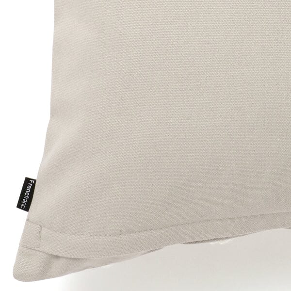 Emb Flower Cushion Cover 450 x 450  Grey