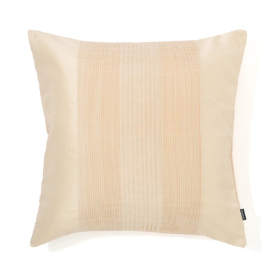 Satin Pleats Cushion cover 450 x 450  Gold