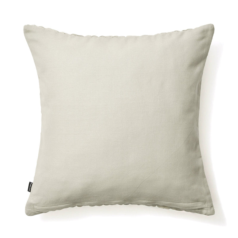 Solid Gather Cushion Cover 450 X 450 Gray