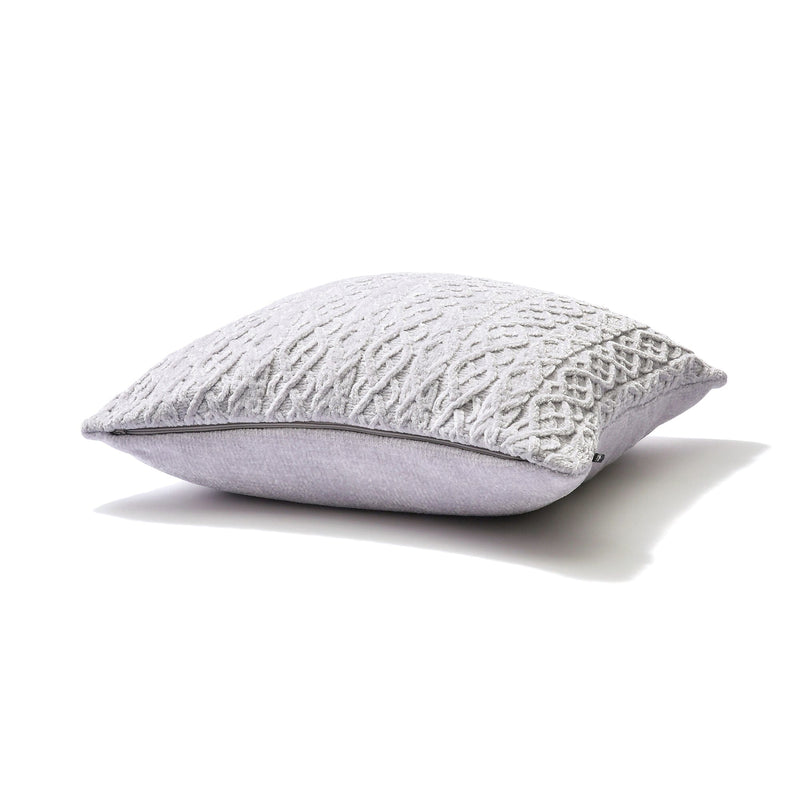 Knit Chenille Cushion Cover 450 X 450 Grey