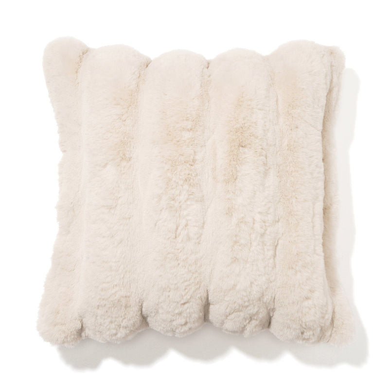 Fur I Cushion Cover 450 X 450 Ivory