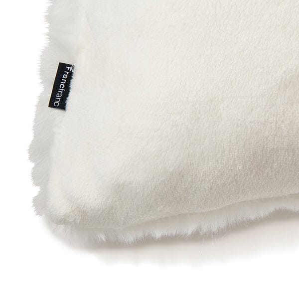 Fur H Cushion Cover 450 X 450 White