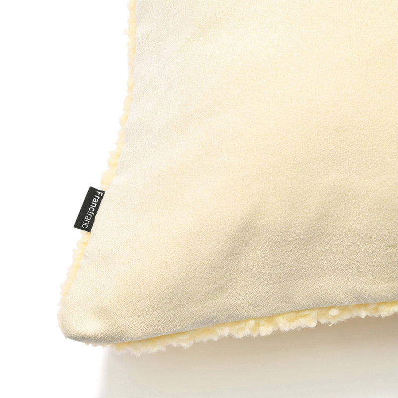 Boa Cushion Cover 450 X 450 Light Yellow