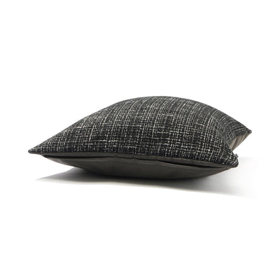 Tweed A Cushion Cover 450 X 450 Black