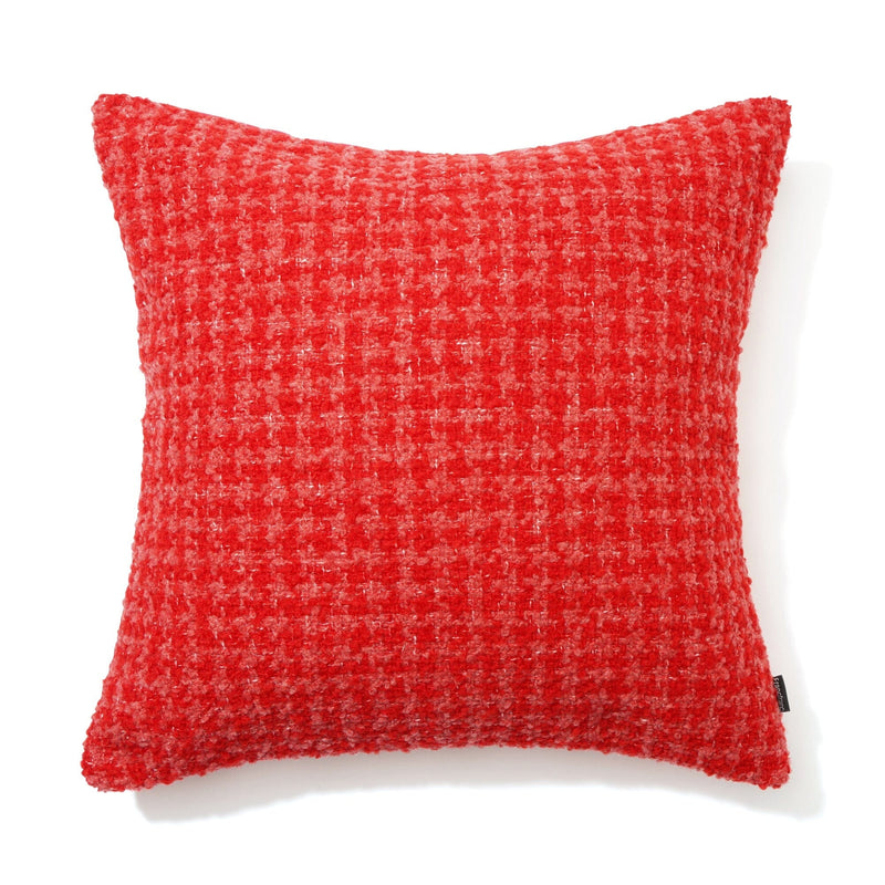 Tweed B Cushion Cover 450 X 450 Red