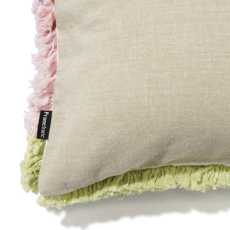 Tuft Drawing Cushion Cover 400 X 250 Multi