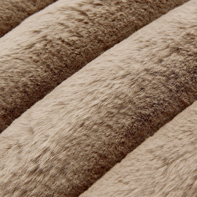 Fur J Cushion Cover 450 X 450 Brown