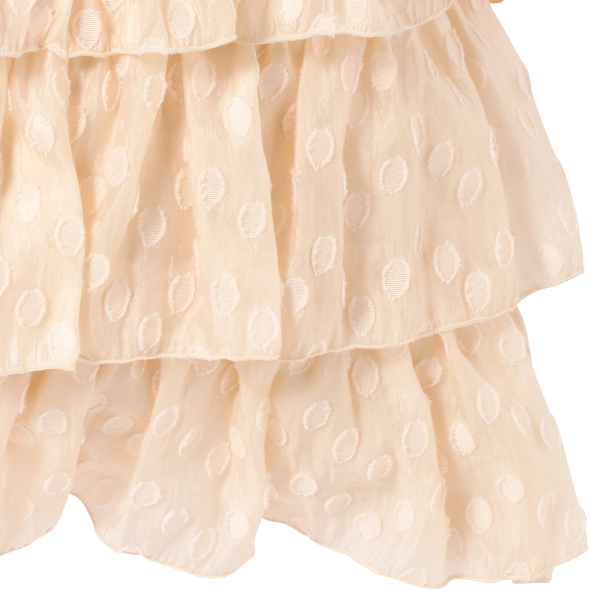 Jq Frill Cushion Cover 450 X 450 Ivory