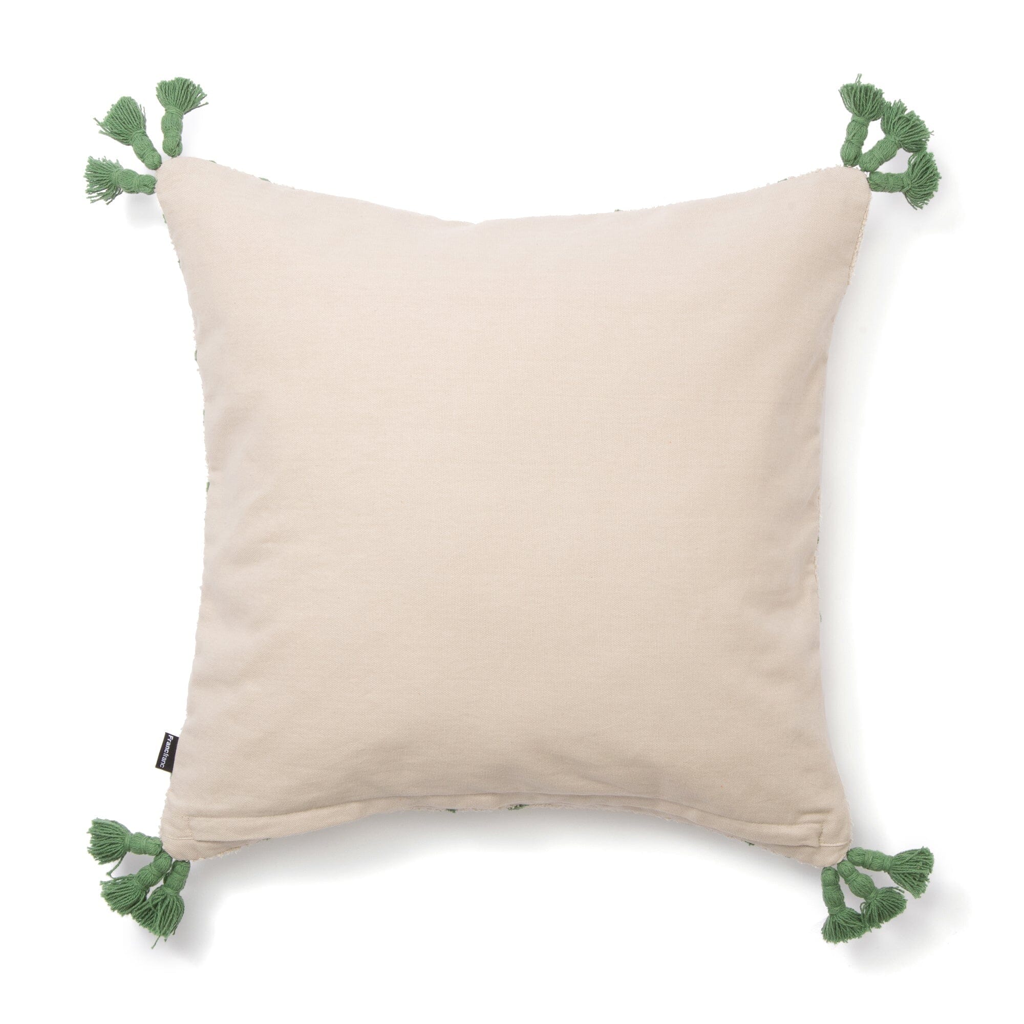 EMB Drawing Cushion Cover 450 x 450 Ivory