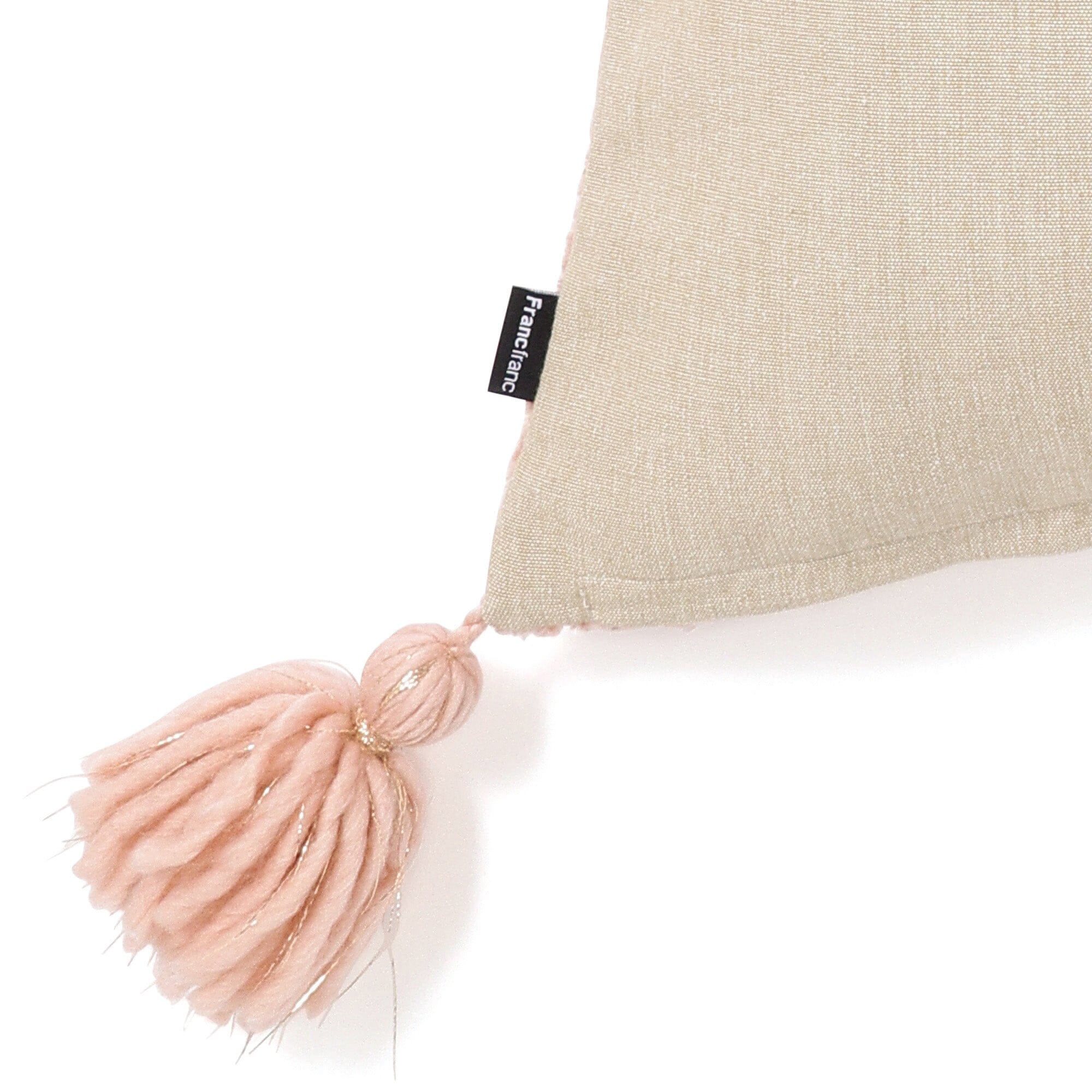 Chnl Stripe Cushion Cover 450 X 450 Pink