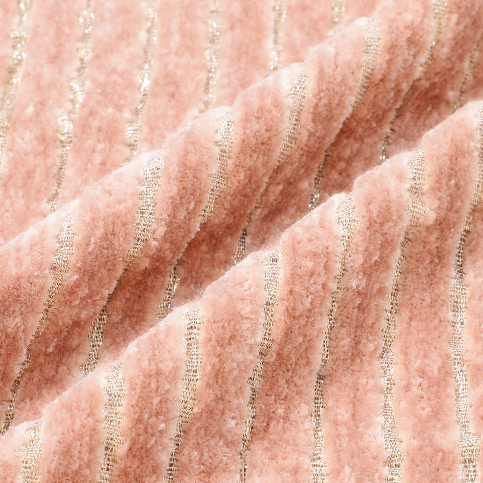 Chnl Stripe Cushion Cover 450 X 450 Pink