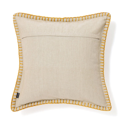 Solid Stitch Cushion Cover 450 x 450 Purple