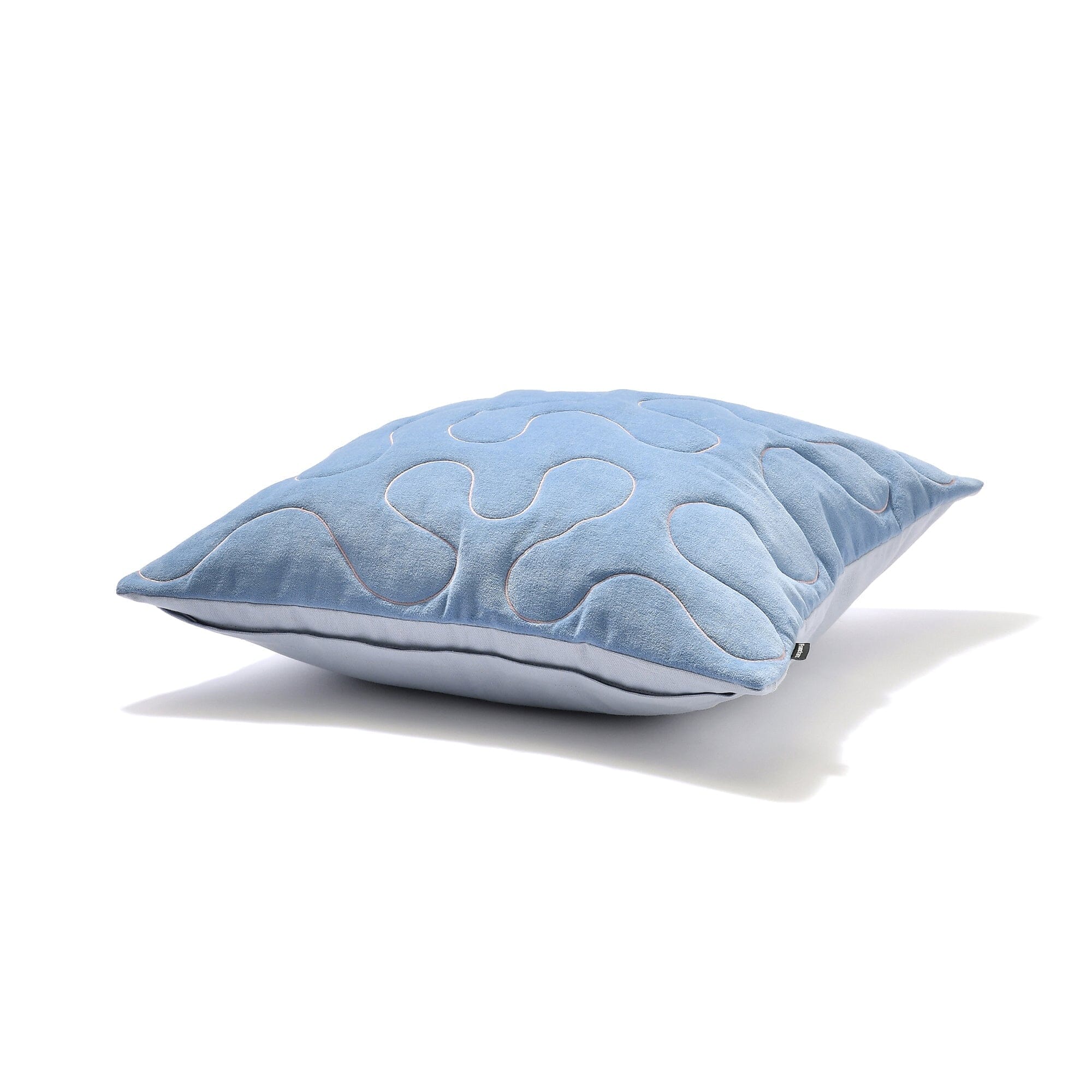 Emb Drawing A Cushion Cover 450 X 450 Blue