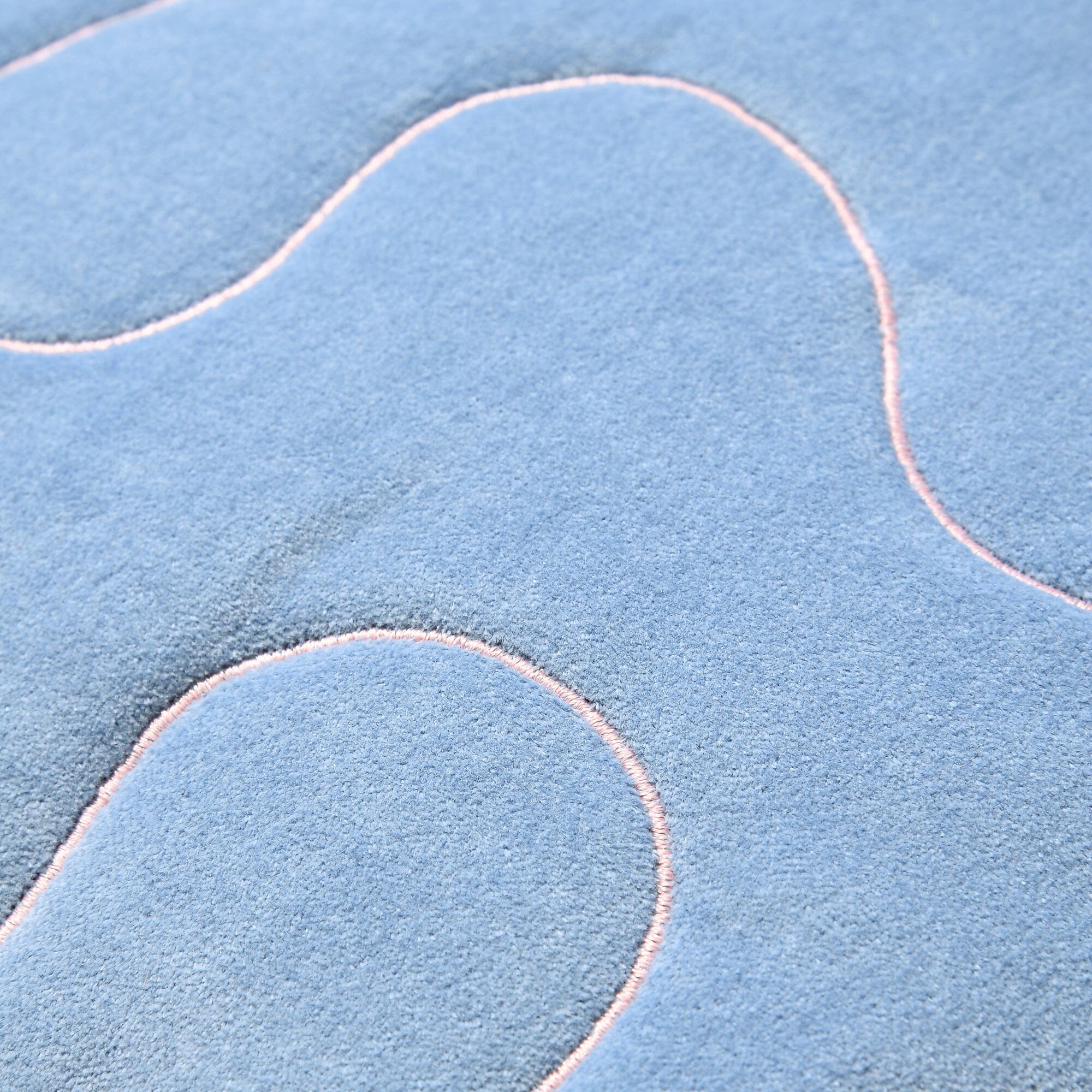 Emb Drawing A Cushion Cover 450 X 450 Blue