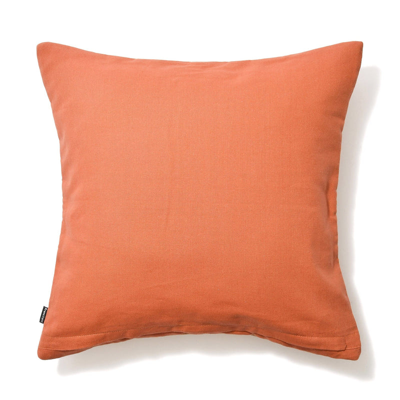 Geometric Quilt Cushion Cover 450 x 450 Orange