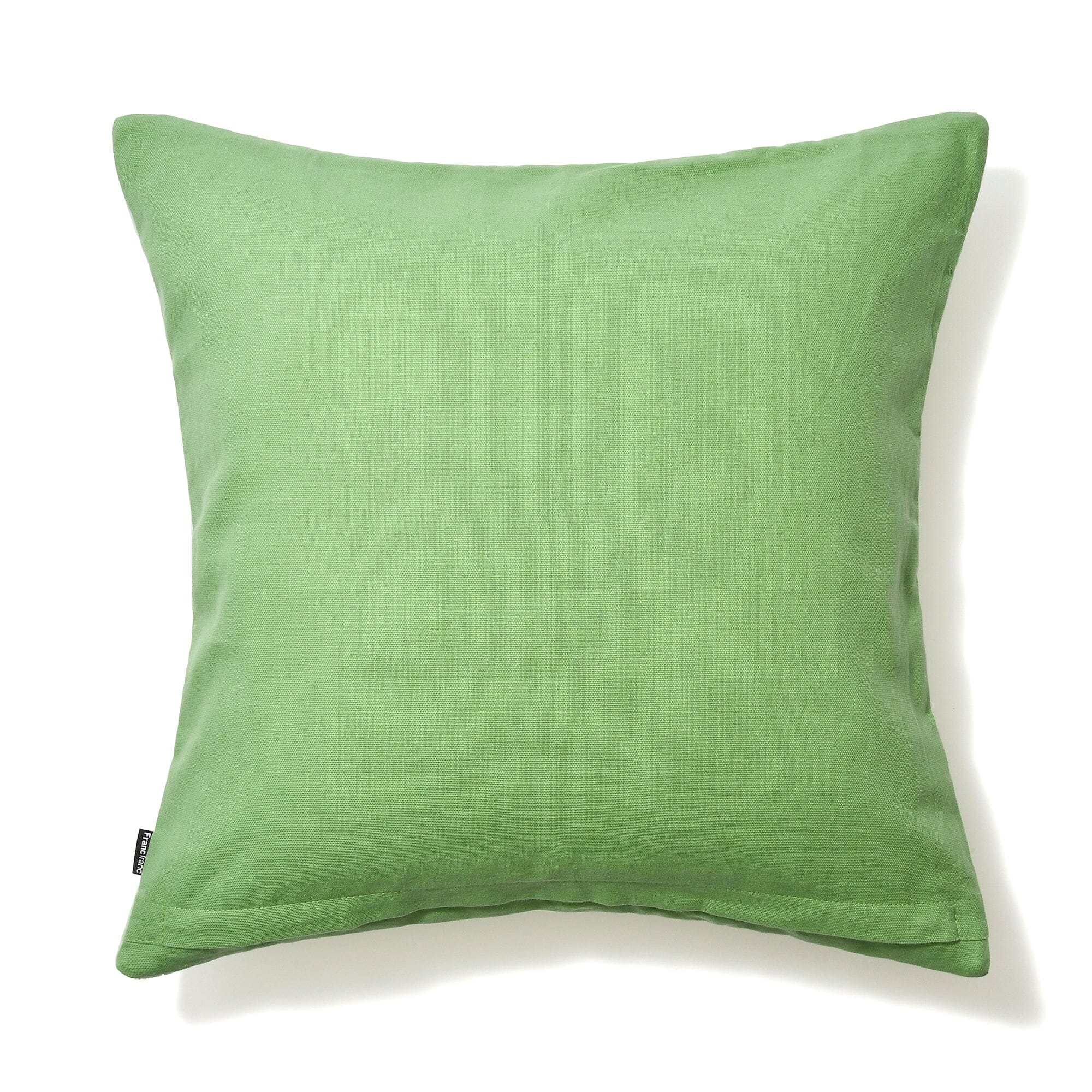 Quilted Stripe Cushion Cover 450 x 450 Green