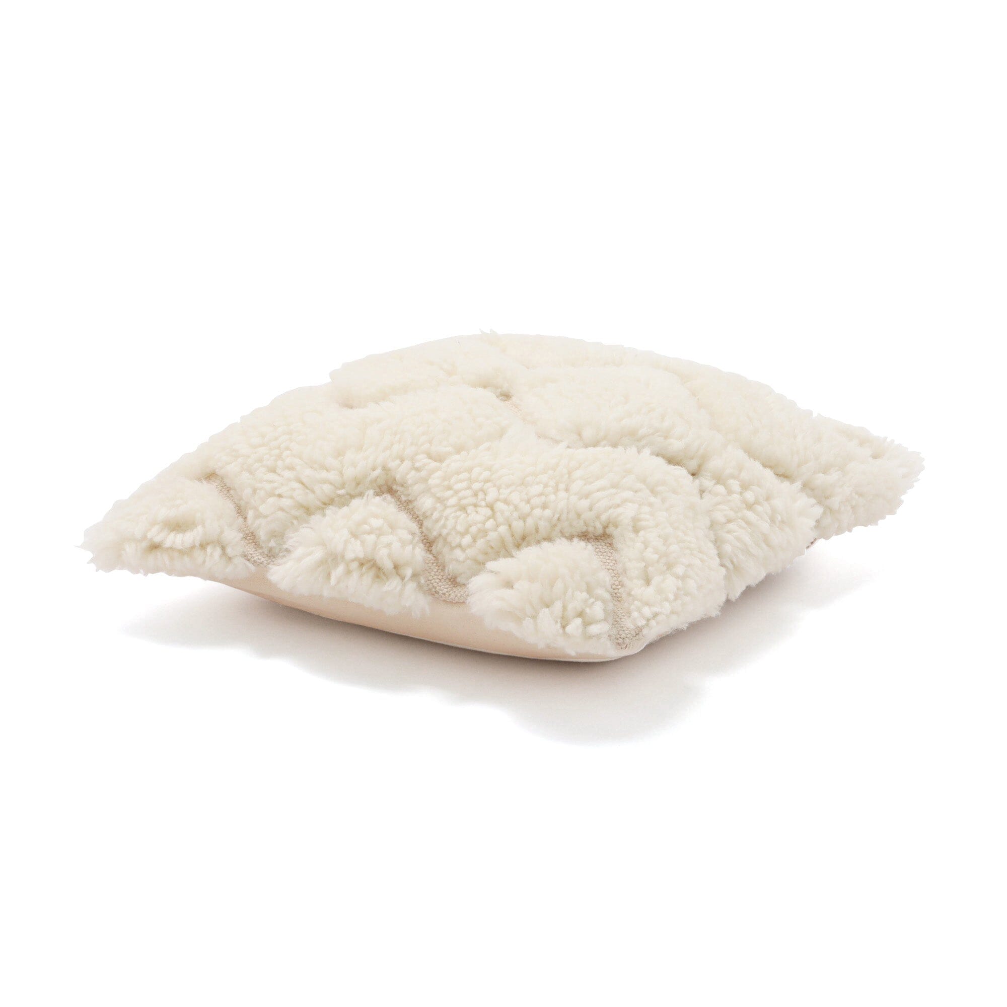 ZigZag Tufted Cushion Cover 450X450 White