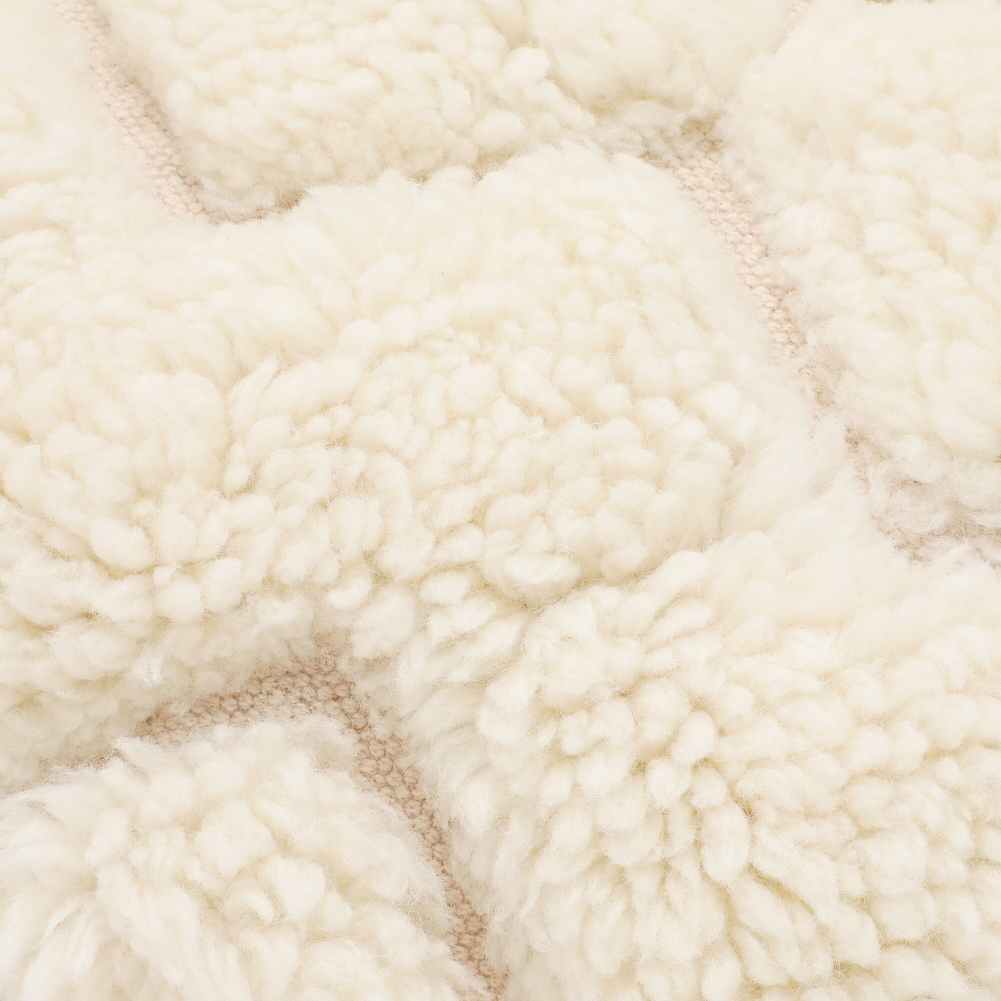 ZigZag Tufted Cushion Cover 450X450 White