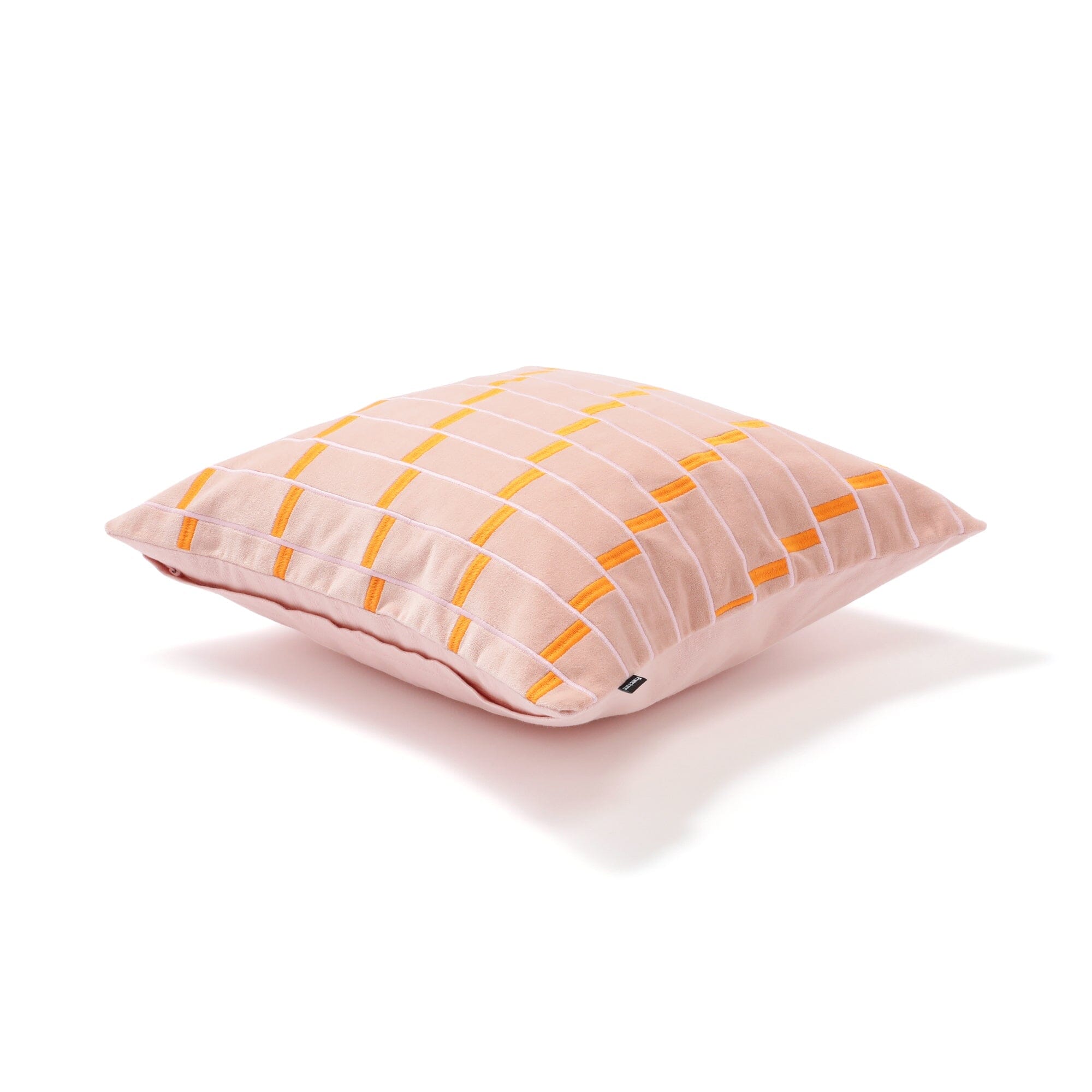 Emb Geo B Cushion Cover 450 X 450 Pink