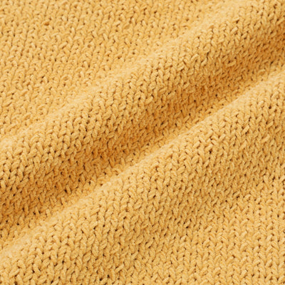 Pompon Knit Cushion Cover 450 X 450 Yellow