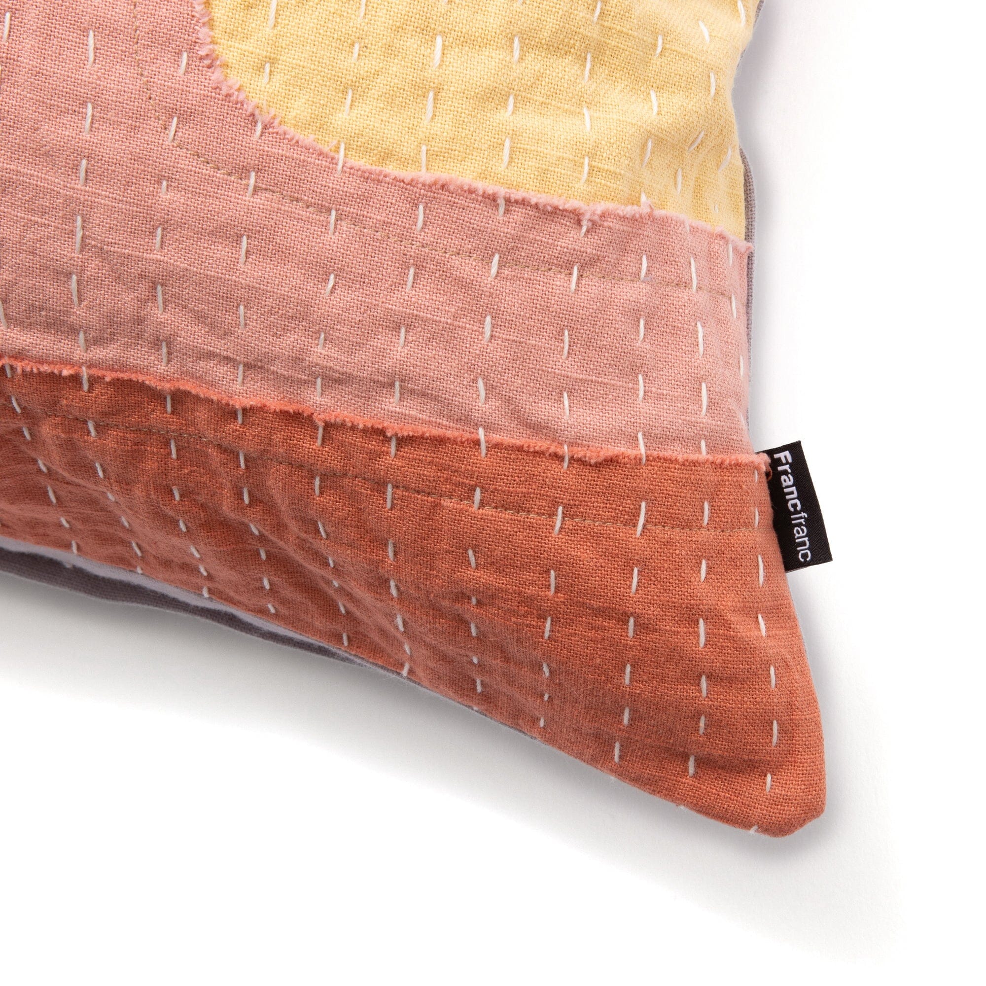 Drawing Applique Cushion Cover 450 X 450 Multi