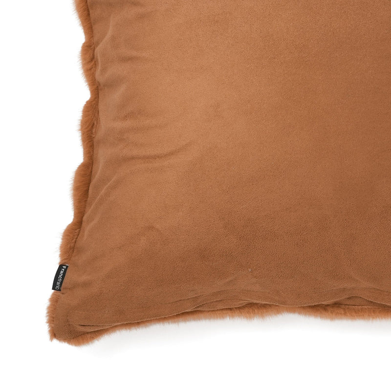 Fur K Cushion Cover 450X450 Brown