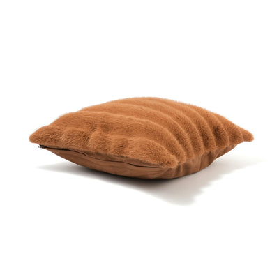 Fur K Cushion Cover 450X450 Brown