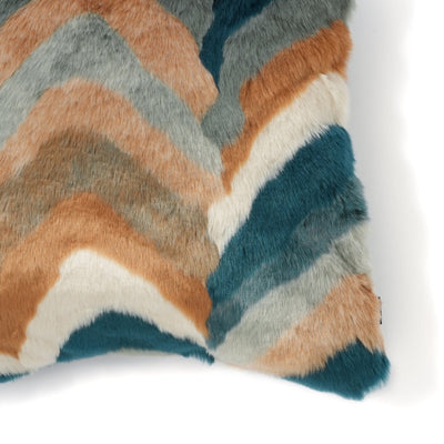 Fur Cushion Cover 450 X 450 Multi