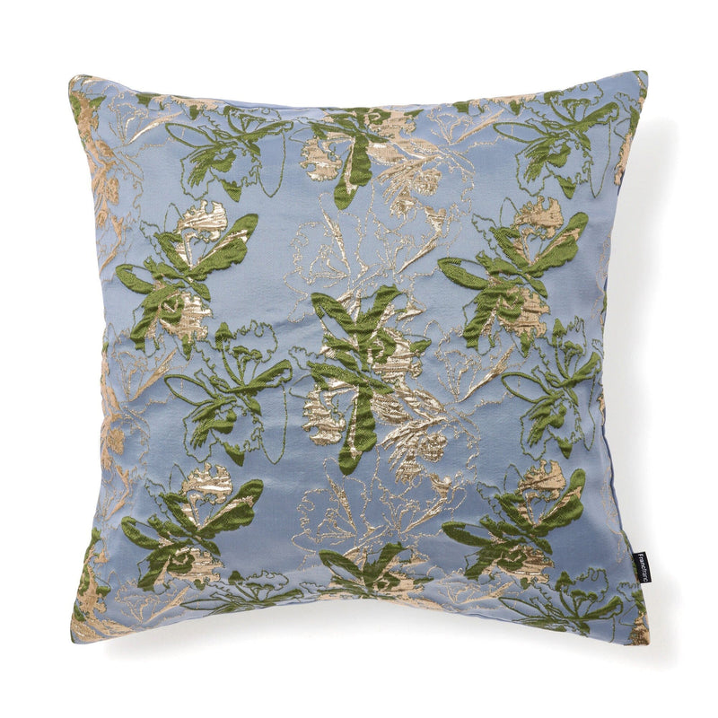 JQ Flower B Cushion Cover 450 X 450 Blue