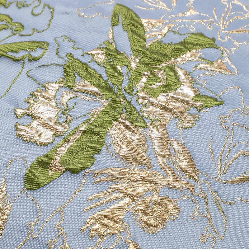 JQ Flower B Cushion Cover 450 X 450 Blue