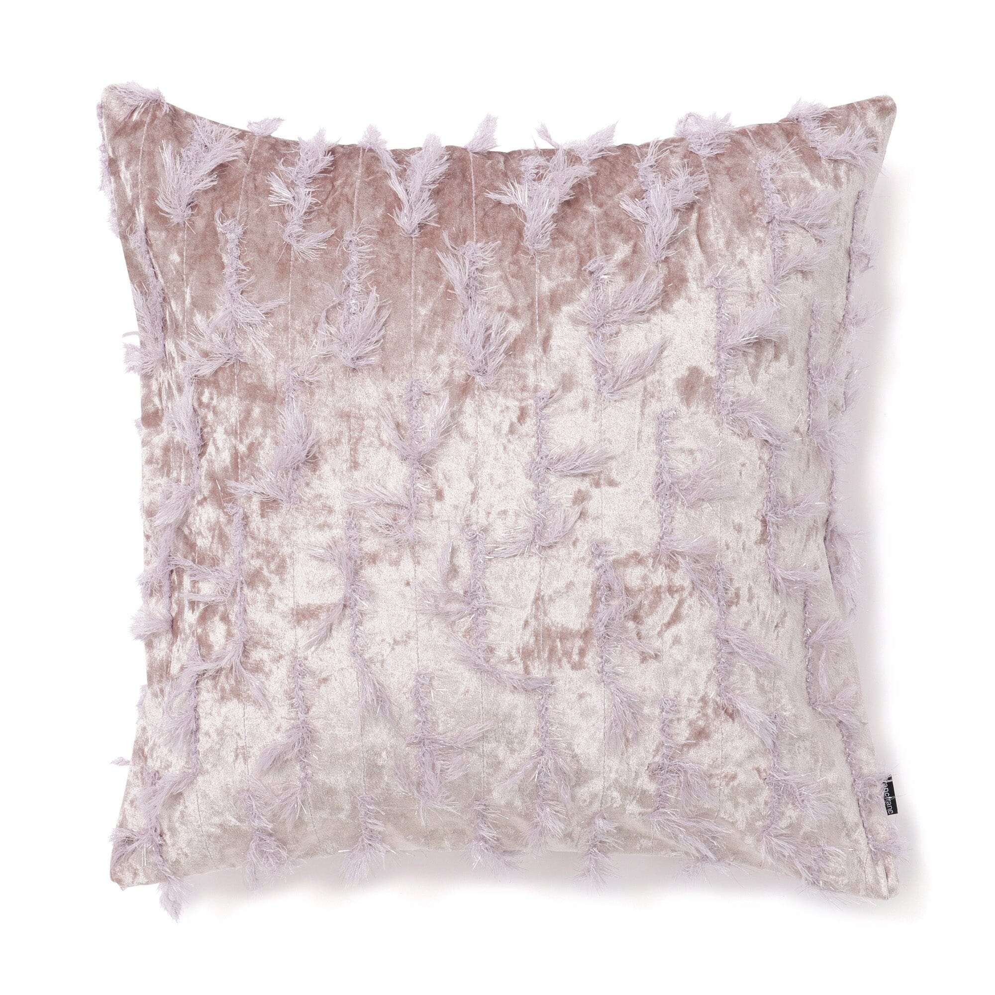 Fully Velvet Cushion Cover 450 X 450 Light Purple