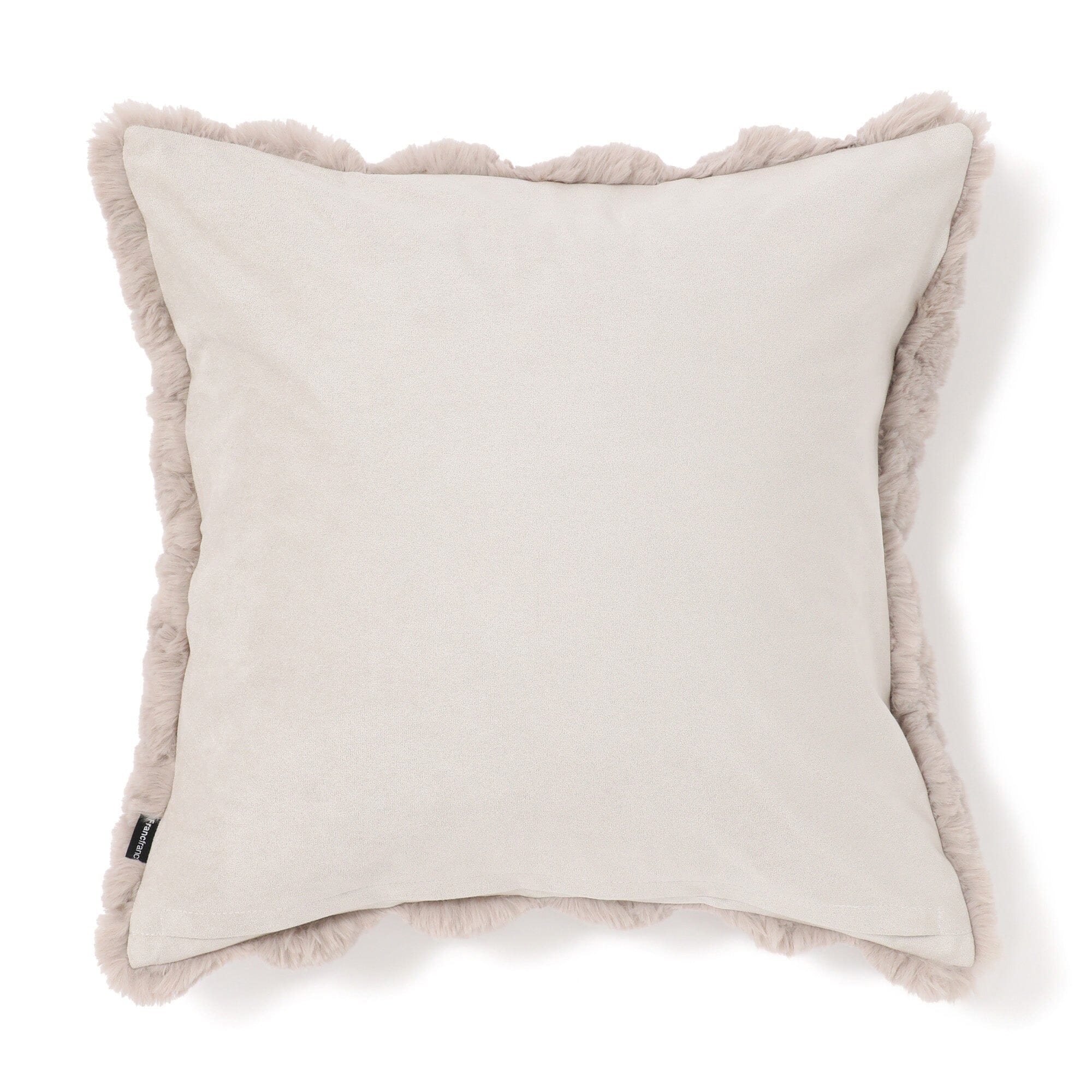 Fur C Cushion Cover 450X450 Grey