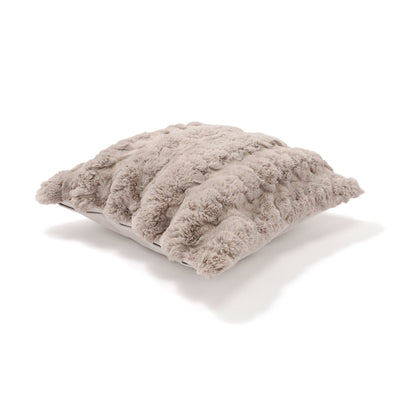 Fur C Cushion Cover 450X450 Grey