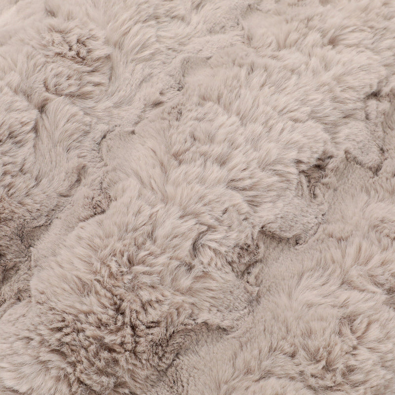 Fur C Cushion Cover 450X450 Grey