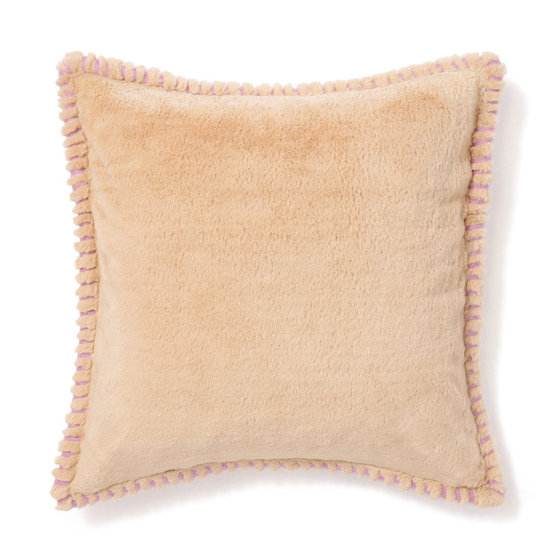 Fur F Cushion Cover 450X450 Ivory