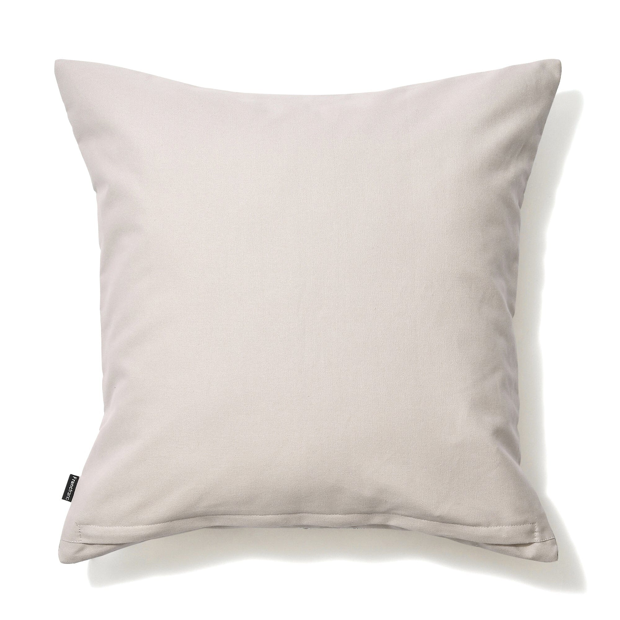 Mtlc Print Cushion Cover 450 X 450 Light Gray