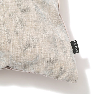 Mtlc Print Cushion Cover 450 X 450 Light Gray