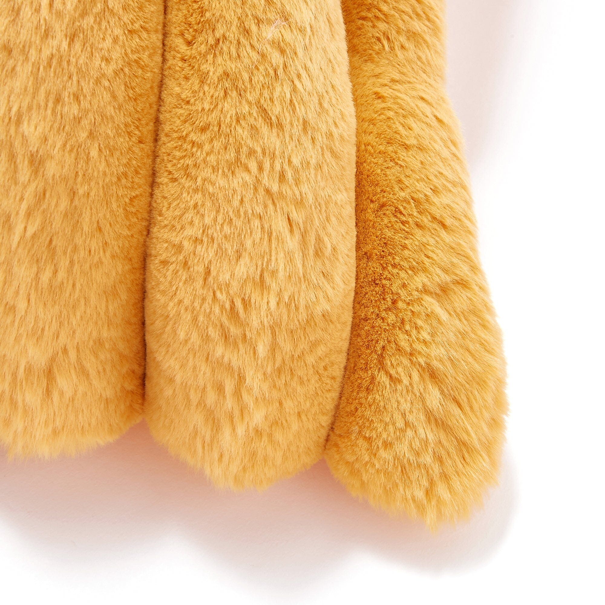 Fur J Cushion Cover 450X450 Yellow