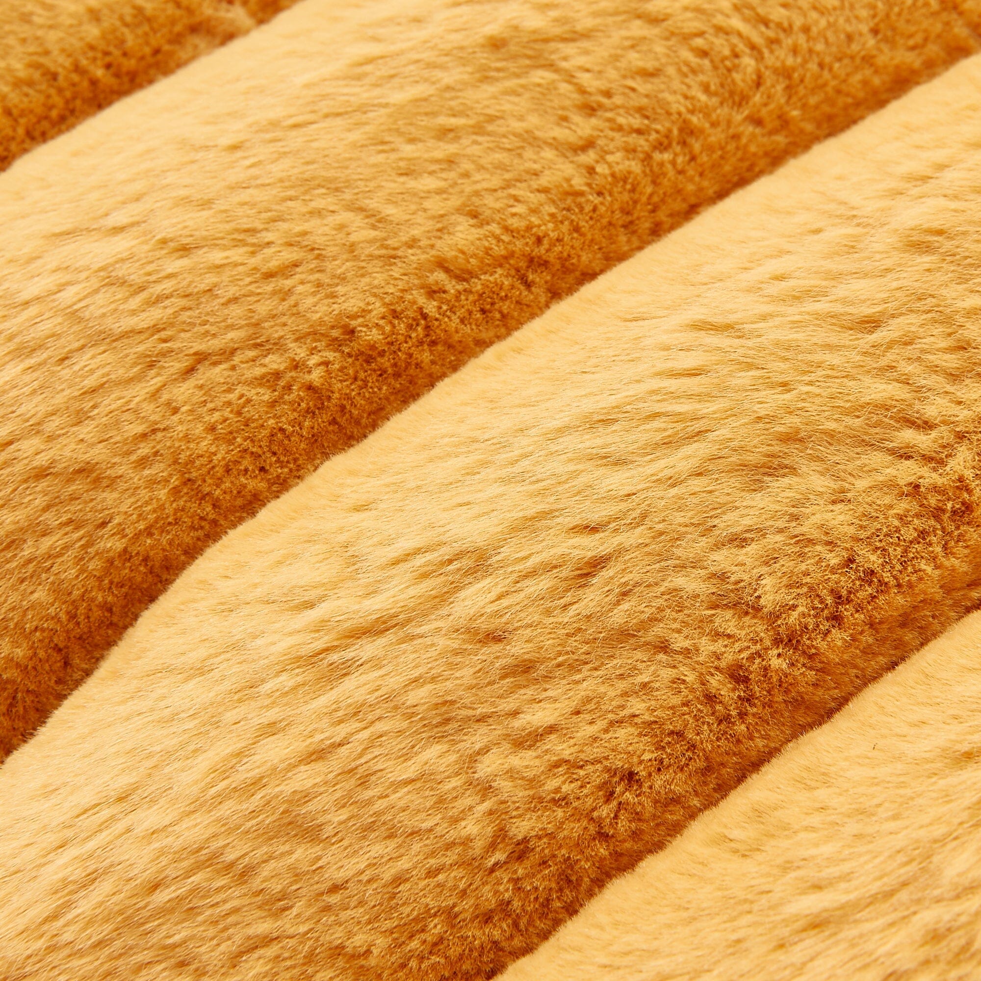 Fur J Cushion Cover 450X450 Yellow