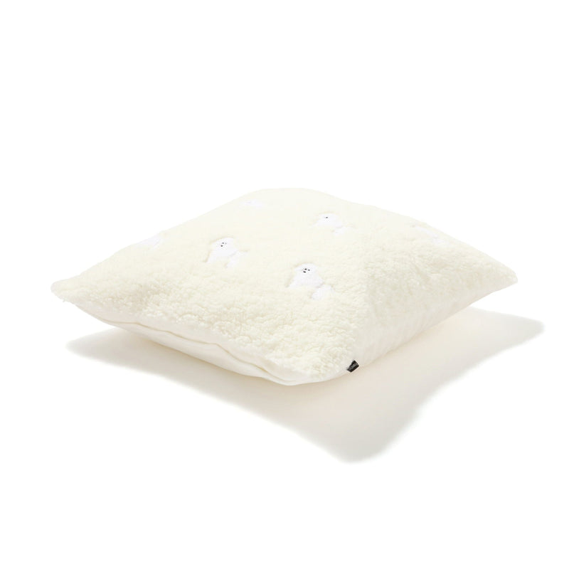 Fur AB Cushion Cover 450X450 White