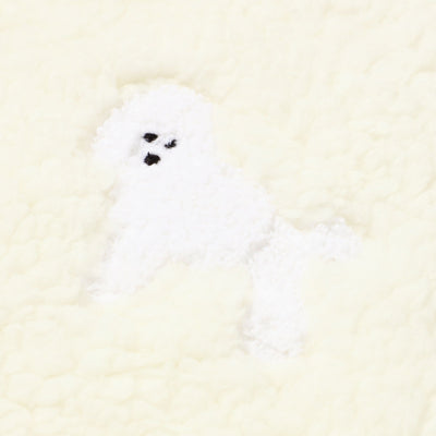 Fur AB Cushion Cover 450X450 White