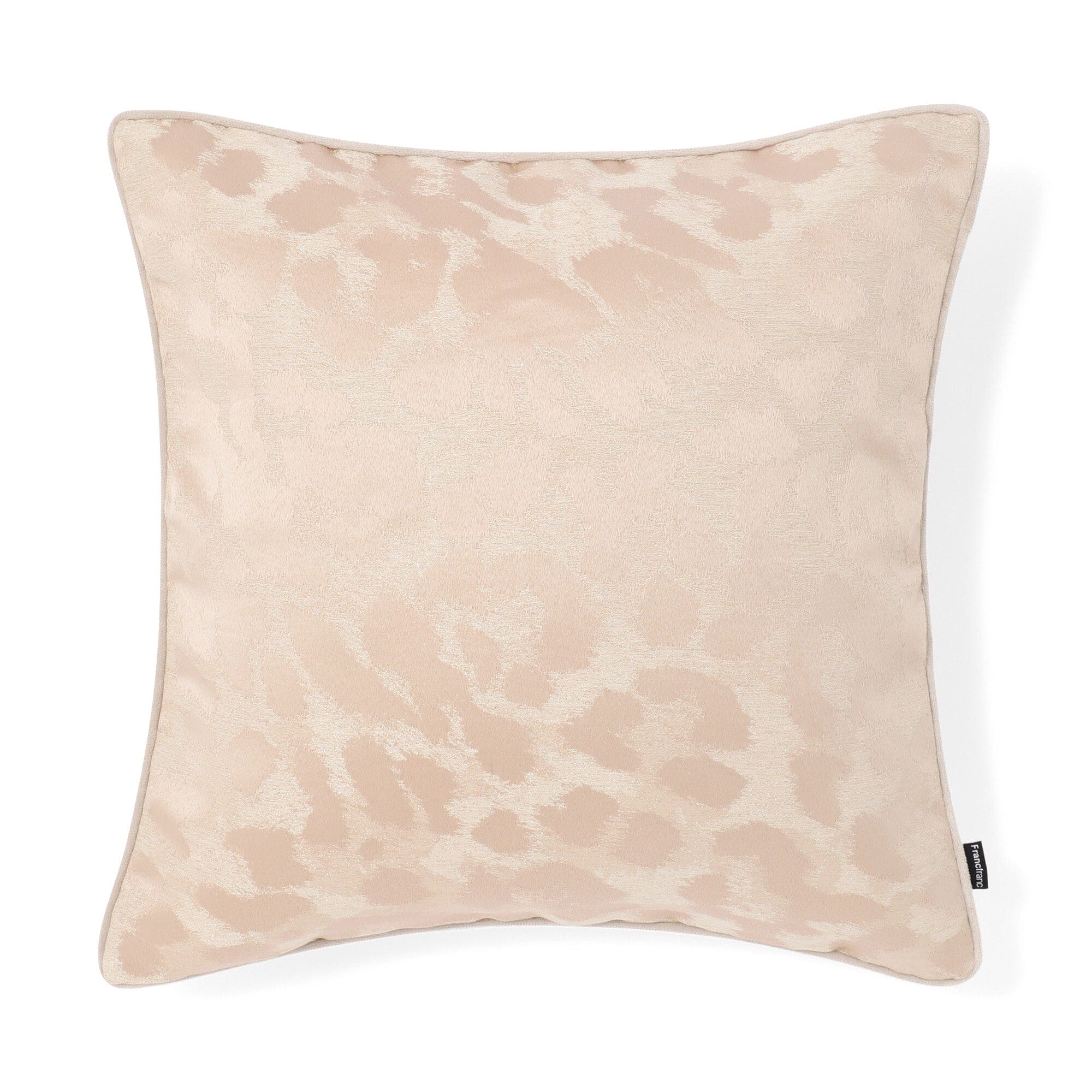 JQ Leopard A Cushion Cover 450 X 450 Beige