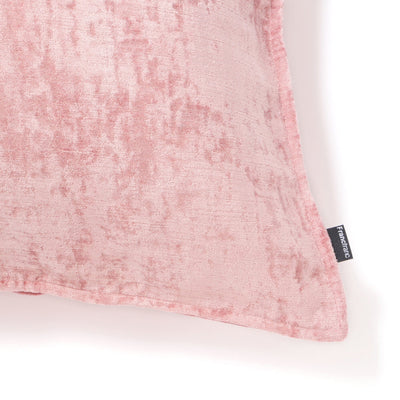 Flange Velvet Cushion Cover 450 X 450 Light Pink