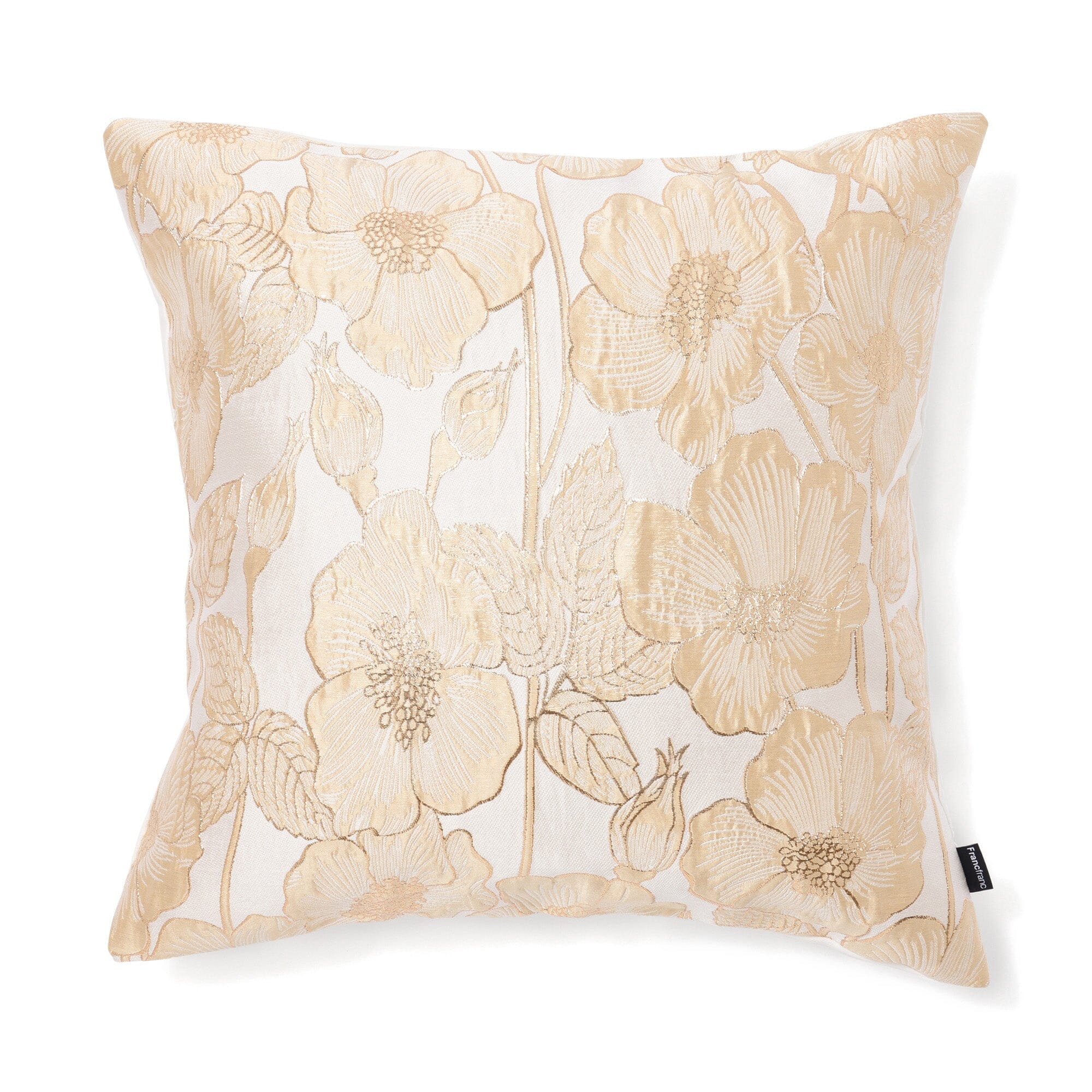JQ Flower A Cushion Cover 450X450 Gold