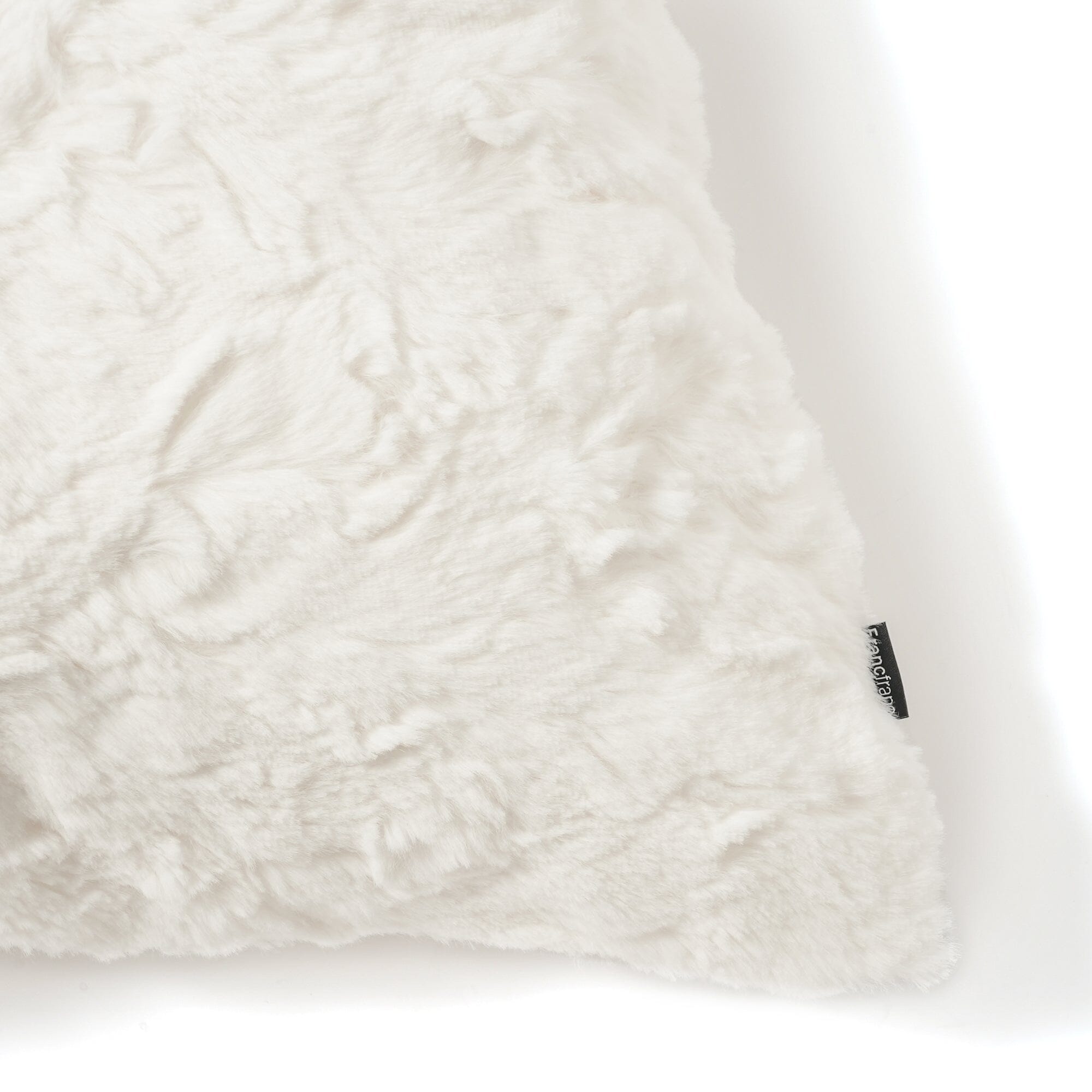 Fur Cushion Cover 450X1000 White