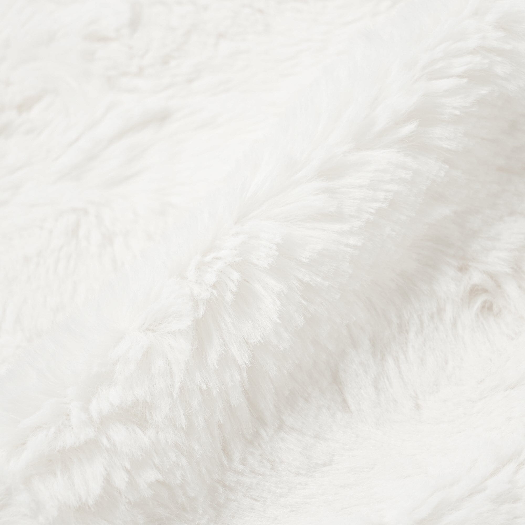 Fur Cushion Cover 450X1000 White